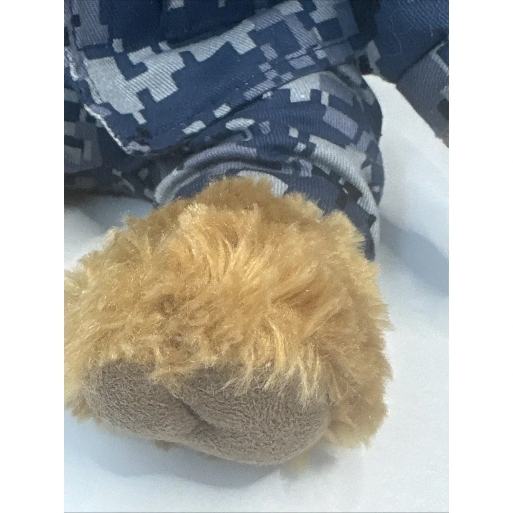 Chelsea's U.S.  Navy Teddy Bear Stuffed Animal Outfit Blue Gray Uniform 11